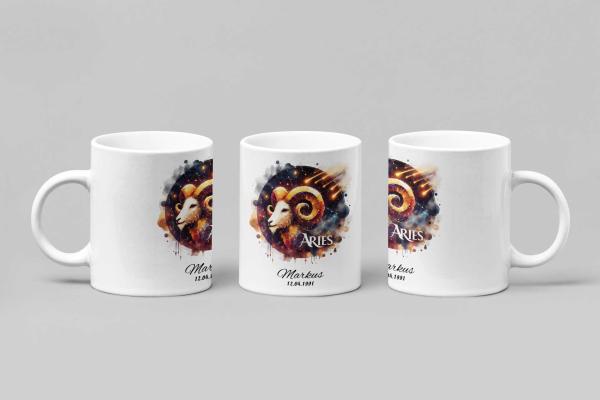 Tasse Sternzeichen - Widder02